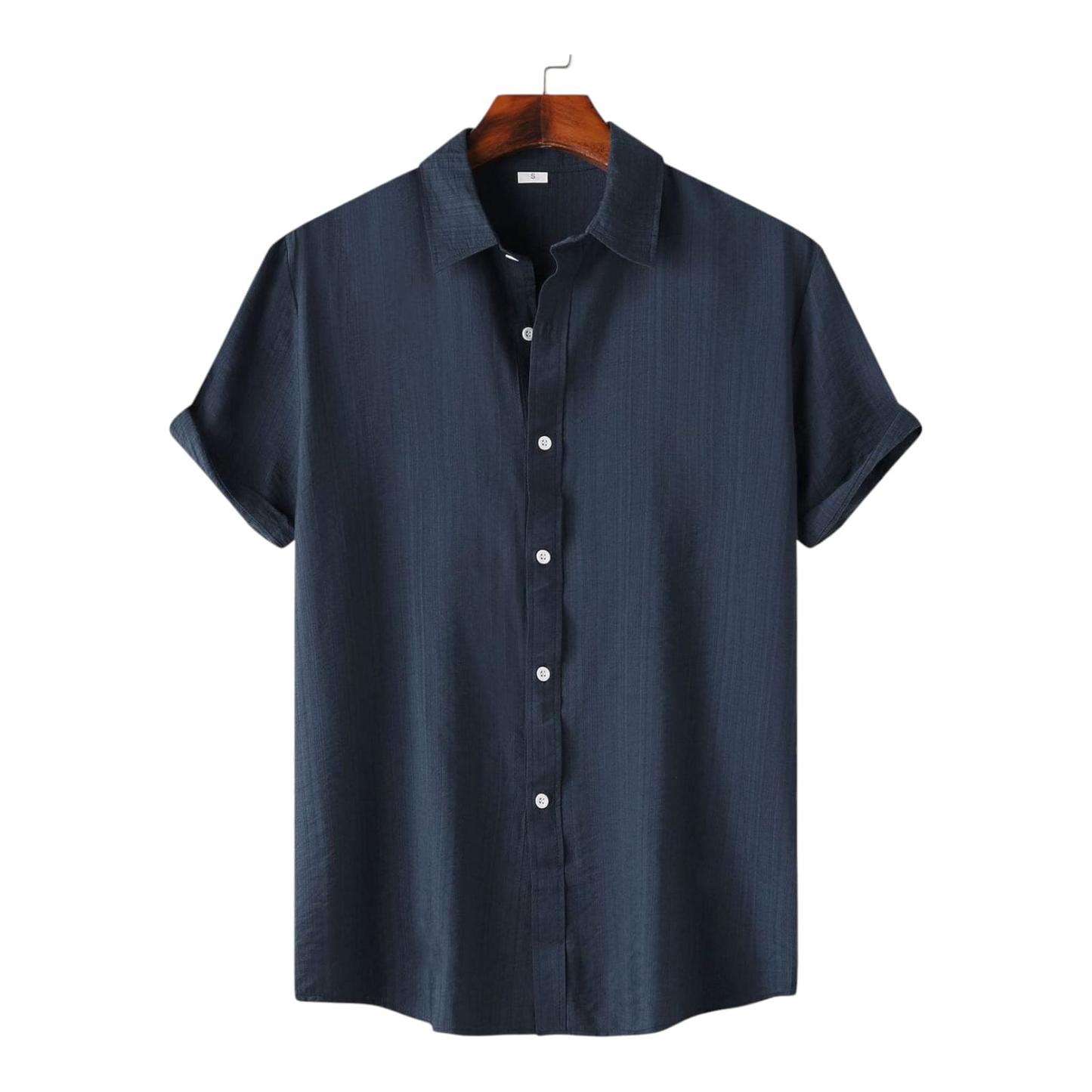 Half Sleeve Navy Blue Colour Shirt