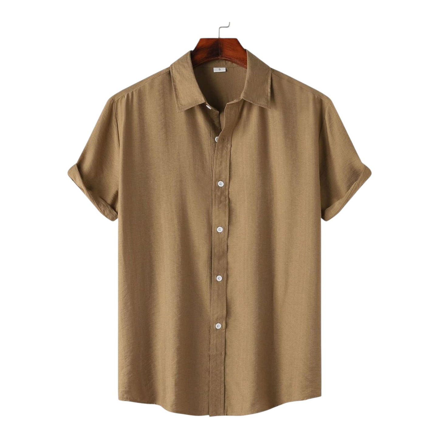Half Sleeve Brown Colour Shirt