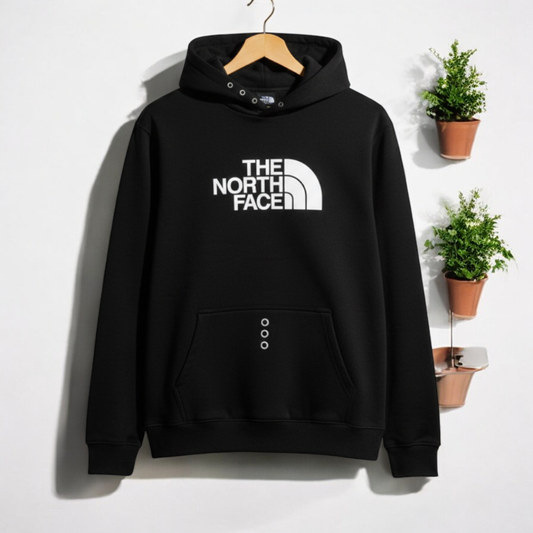 Soft Cotton Luxuries Hoodie Black Colour