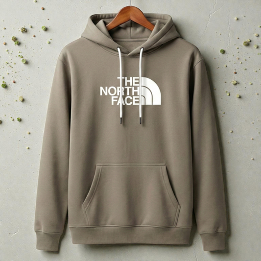 Soft Cotton Luxuries Hoodie Khaki Colour