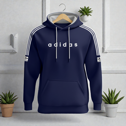 Soft Cotton Luxuries Hoodie Royal Blue Colour