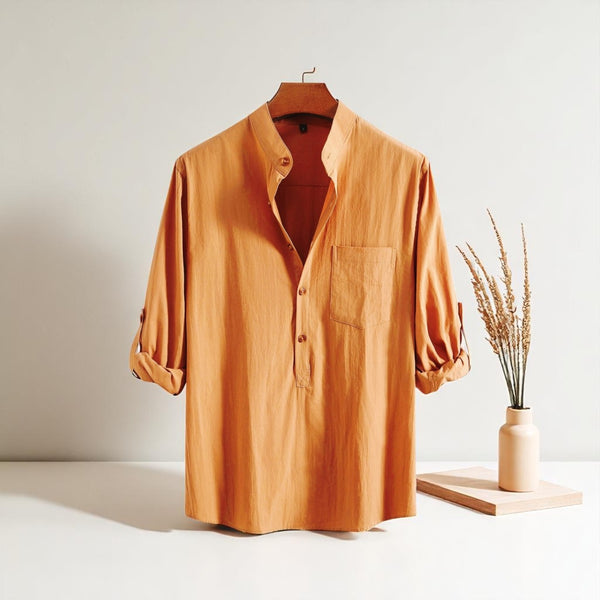 Mustard Yellow Colour Premium Full Sleeve Katua