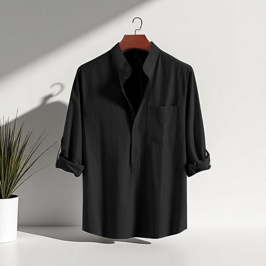 Black Colour Premium Full Sleeve Katua